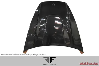 2011-2014 Porsche Cayenne Carbon AF-3 Hood ( CFP ) - 1 Piece - 112696