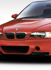 2001-2006 BMW M3 E46 Convertible 2DR Duraflex CSL Look Front Bumper Cover - 1 Piece                                     - 112698 - Image 2