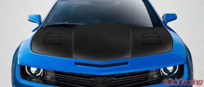 2010-2015 Chevrolet Camaro Carbon Creations TS-1 Hood - 1 Piece - 112713