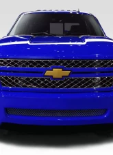 2007-2013 Chevrolet Silverado Duraflex SS Look Front Bumper - 1 Piece                                     - 112721 - Image 5