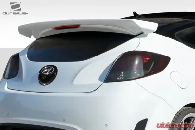 2012-2017 Hyundai Veloster Turbo Duraflex Sequential Rear Wing Spoiler - 1 Piece - 112723