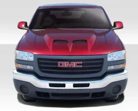 1999-2006 GMC Sierra 2000-2006 Yukon Duraflex Ram Air Hood - 1 Piece