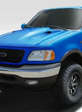 1997-2003 Ford F-150 1997-2002 Expedition Duraflex SS Ram Air Hood - 1 Piece                                     - 112729 - Image 2