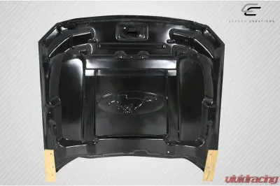 2015-2017 Ford Mustang Carbon Creations GT350 Look Hood - 1 Piece - 112734