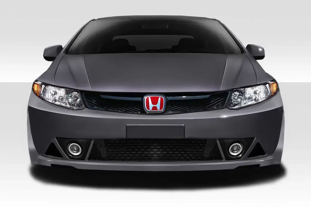 2012-2014 Honda Civic 4dr Duraflex MR Front Bumper - 1 Piece - 112741