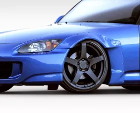 2000-2009 Honda S2000 Duraflex Circuit Front Fender Flares - 2 Piece