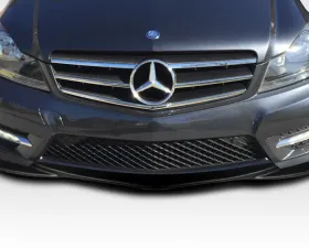 2012-2014 Mercedes C Class W204 Duraflex L Sport Front Lip Spoiler - 1 Piece (AMG Sports Bumper only)
