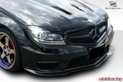 2012-2014 Mercedes C63 W204 Duraflex BS Look Front Lip Spoiler - 1 Piece - 112748