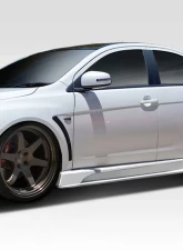2008-2017 Mitsubishi Lancer Duraflex VR-S Sideskirt - 2 Piece                                     - 112753 - Image 2