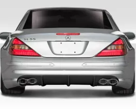 2003-2006 Mercedes SL55 R230 Duraflex L Sport Rear Diffuser - 1 Piece