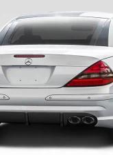 2003-2006 Mercedes SL55 R230 Duraflex L Sport Rear Diffuser - 1 Piece                                     - 112755 - Image 2
