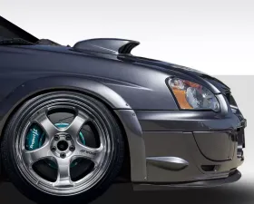 2004-2005 Subaru Impreza WRX STI Duraflex Rally Front Fender Flares - 4 Piece
