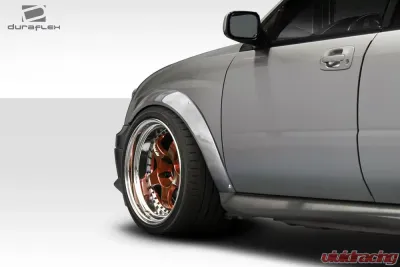 2004-2005 Subaru Impreza WRX STI Duraflex Rally Front Fender Flares - 4 Piece - 112756