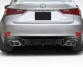 2014-2016 Lexus IS Series IS350 IS250 Duraflex AM Design Style Rear Diffuser - 1 Piece ( F Sport Models only)