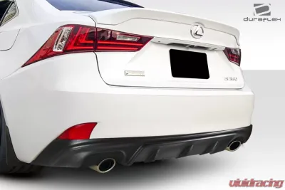 2014-2016 Lexus IS Series IS350 IS250 Duraflex AM Design Style Rear Diffuser - 1 Piece ( F Sport Models only) - 112769