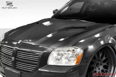 2005-2007 Dodge Magnum Duraflex Challenger Look Hood - 1 Piece - 112770
