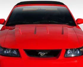 1999-2004 Ford Mustang Duraflex Cobra Look Hood - 1 Piece