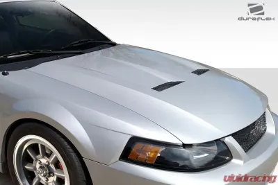 1999-2004 Ford Mustang Duraflex Cobra Look Hood - 1 Piece - 112775