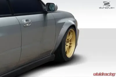 2002-2003 Subaru Impreza WRX 4DR Duraflex Race Front Fender Flares - 4 Piece - 112783
