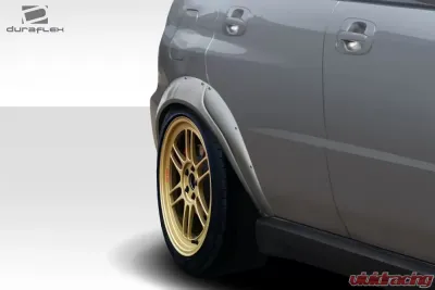 2004-2007 Subaru Impreza WRX 4DR Duraflex Race Rear Fender Flares - 4 Piece - 112784