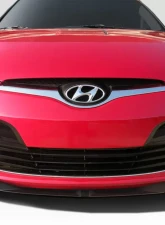 2012-2017 Hyundai Veloster Non Turbo Duraflex N Design Front Lip Spoiler - 1 Piece                                     - 112786 - Image 5