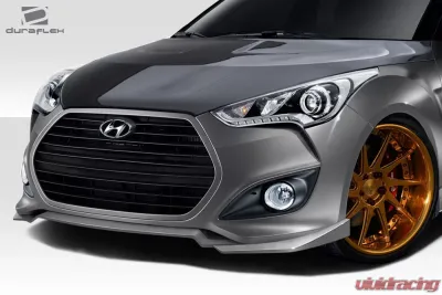 2012-2017 Hyundai Veloster Turbo Duraflex N Design Front Lip Spoiler - 1 Piece - 112787