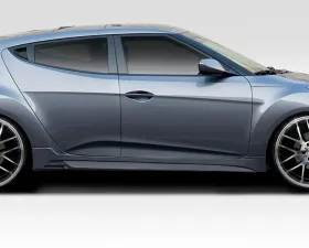 2012-2017 Hyundai Veloster Duraflex N Design Side Skirts - 2 Piece