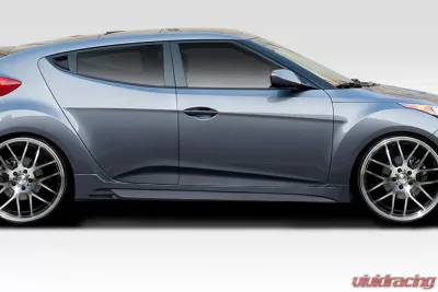2012-2017 Hyundai Veloster Duraflex N Design Side Skirts - 2 Piece - 112788