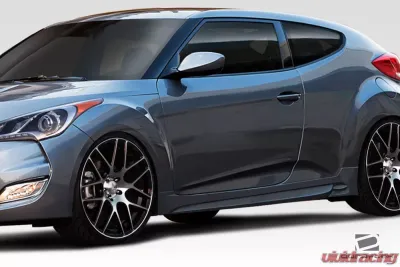 2012-2017 Hyundai Veloster Duraflex N Design Side Skirts - 2 Piece - 112788