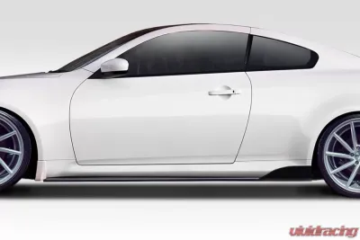 2008-2015 Infiniti G Coupe 2DR G37 Q60 Duraflex L Sport Side Splitters - 2 Piece - 112792