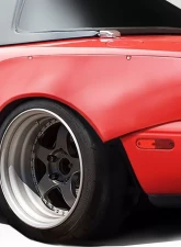 1990-1997 Mazda Miata Duraflex Circuit Rear Fender Flares - 2 Piece                                     - 112795 - Image 3