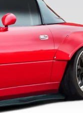 1990-1997 Mazda Miata Duraflex Circuit Rear Fender Flares - 2 Piece                                     - 112795 - Image 2