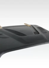 2007-2018 Jeep Wrangler Duraflex ABR Hood - 1 Piece                                     - 112796 - Image 5
