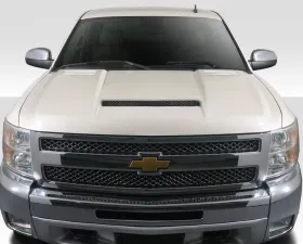 2007-2013 Chevrolet Silverado Duraflex RK-S Ram Air Hood - 1 Piece