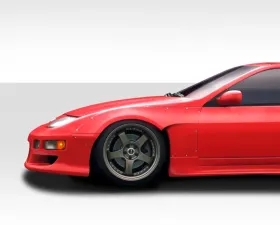 1990-1996 Nissan 300ZX Z32 Duraflex PM-Z Front Fender Flares - 4 Piece