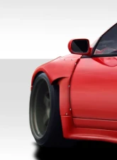 1990-1996 Nissan 300ZX Z32 Duraflex PM-Z Front Fender Flares - 4 Piece                                     - 112865 - Image 4