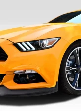2015-2017 Ford Mustang Duraflex CVX Front Lip Spoiler - 1 Piece                                     - 112869 - Image 2