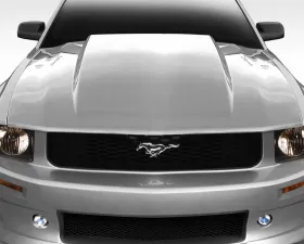 2005-2009 Ford Mustang Duraflex 2.5 Inch Cowl Hood - 1 Piece