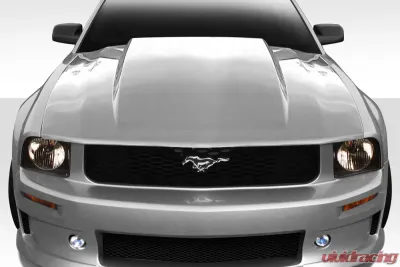 2005-2009 Ford Mustang Duraflex 2.5 Inch Cowl Hood - 1 Piece - 112870