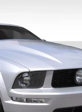 2005-2009 Ford Mustang Duraflex 2.5 Inch Cowl Hood - 1 Piece                                     - 112870 - Image 2