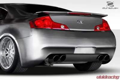 2003-2007 Infiniti G Coupe G35 Duraflex D-Spec Rear Bumper Cover - 1 Piece - 112875