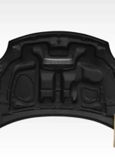 2000-2005 Dodge Neon Duraflex SRT Look Hood - 1 Piece                                     - 112887 - Image 5
