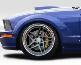 2005-2009 Ford Mustang Duraflex Circuit Wide Body 75MM Fender Flares - 4 Piece