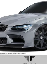 2008-2013 BMW M3 E92 2DR Coupe AF-5 Wide Body Front Lip Spoiler ( GFK ) - 1 Piece                                     - 112890 - Image 2