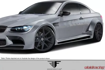 2008-2013 BMW M3 E92 2DR Coupe AF-5 Wide Body Side Skirts ( GFK ) - 2 Piece - 112891