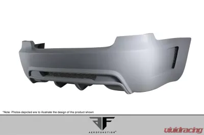 2008-2013 BMW M3 E92 2DR Coupe AF-5 Wide Body Rear Bumper ( GFK ) - 1 Piece - 112892
