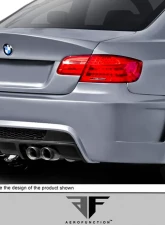 2008-2013 BMW M3 E92 2DR Coupe AF-5 Wide Body Rear Bumper ( GFK ) - 1 Piece                                     - 112892 - Image 2