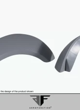 2008-2013 BMW M3 E92 2DR Coupe AF-5 Wide Body Rear Fender Flares ( GFK ) - 2 Piece                                     - 112894 - Image 3