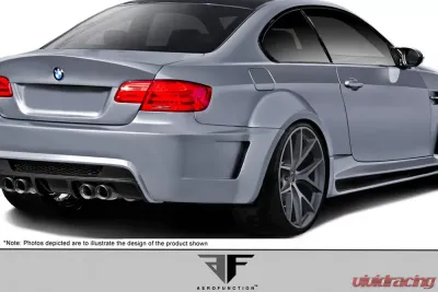 2008-2013 BMW M3 E92 2DR Coupe AF-5 Wide Body Rear Fender Flares ( GFK ) - 2 Piece - 112894