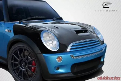 2002-2006 Mini Cooper / Cooper S R50 R53 2005-2008 Cooper convertible R52 Carbon Creations DriTech Racer Hood - 1 Piece - 112897